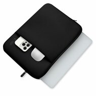 TechProtection Neoprene MacBook 15 / 16 inch sleeve zwart