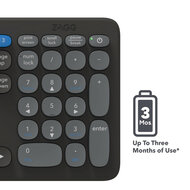 ZAGG Bluetooth full size toetsenbord zwart