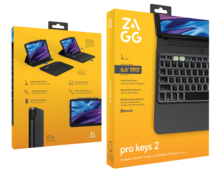 ZAGG Pro Keys iPad Air 2024 11 inch toetsenbord hoesje Zwart