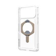 UAG Plasma XTE MagSafe iPhone 17 Pro Max hoesje titanium doorzichtig