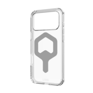 UAG Plyo MagSafe iPhone 17 Pro hoesje doorzichtig zilver
