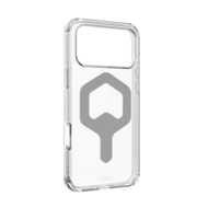 UAG Plyo MagSafe iPhone 17 Pro hoesje doorzichtig zilver