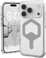 UAG Plyo MagSafe iPhone 17 Pro Max hoesje doorzichtig zilver