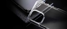 Caudabe Lucid Clear iPhone 13 Pro Max hoesje Graphite