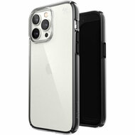 Speck Presidio Perfect Clear Geo iPhone 14 Pro Max hoesje zwart 