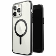 Speck Presidio Perfect Clear Geo MagSafe iPhone 14 Pro Max hoesje zwart 