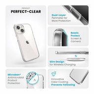 Speck Presidio Perfect Clear iPhone 15 Plus hoesje transparant