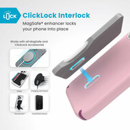 Speck Presidio 2 Pro Clicklock iPhone 16 Pro hoesje roze