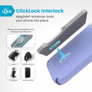 Speck Presidio 2 Pro Clicklock iPhone 16 Pro hoesje paars