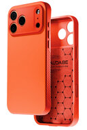 Caudabe Paragon MagSafe 17 Pro Max hoesje oranje