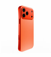 Caudabe Paragon MagSafe 17 Pro Max hoesje oranje