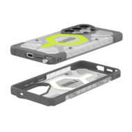 UAG Pathfinder MagSafe Galaxy S26 Ultra hoesje neon bundel met polsbandje