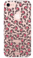 FLAVR iPlate iPhone SE 2022 / 2020 / 8 hoesje Flamingo