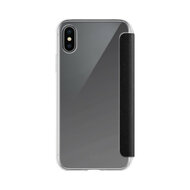 Xqisit Flap Adour iPhone XS Max hoesje Zwart