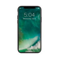 Xqisit Card iPhone XS Max hoesje Zwart