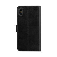 Xqisit Viskan Wallet iPhone XS Max hoesje Zwart