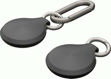 Rhinoshield duurzame AirTag sleutelhanger Zwart