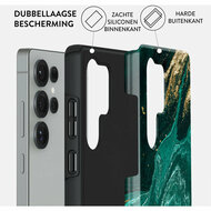 Burga Tough Galaxy S25 Ultra hoesje emerald pool