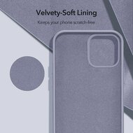 ESR Cloud silicone iPhone 12 mini hoesje Paars
