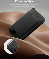 ESR HaloLock Wallet Boost MagSafe wallet hoesje bruin