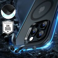 ESR Classic Hybrid iPhone 16 Pro Max hoesje &amp; screenprotector zwart