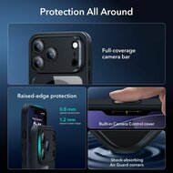ESR Classic Hybrid MagSafe iPhone 17 Pro Max hoesje met screenprotector zwart