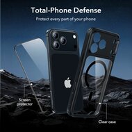 ESR Classic Hybrid MagSafe iPhone 17 Pro hoesje met screenprotector zwart