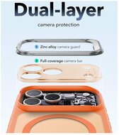 ESR Classic Hybrid Stand CC iPhone 17 Pro hoesje oranje