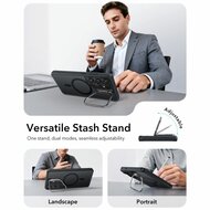 ESR Classic Hybrid Kickstand MagSafe Galaxy S26 Ultra hoesje frosted zwart