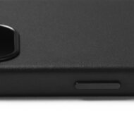 Mujjo leren MagSafe iPhone 17e / 16e hoesje zwart
