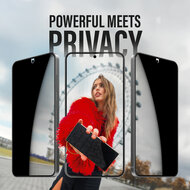 PanzerGlass Privacy UltraWide Fit Glazen Galaxy S25 screenprotector