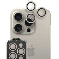 Tech Protection iPhone 15 Pro / iPhone 15 Pro Max camera ring protector titanium