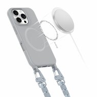 TechProtection iPhone 16 Pro Max hoesje met koord grijs