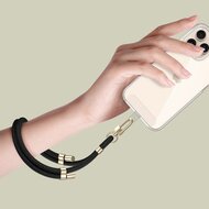 TechProtection Rope polsbandje voor elke telefoon zwart / goud