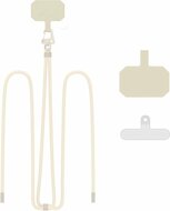 TechProtection Rope universeel draagkoord voor elke telefoon beige