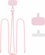 TechProtection Rope &ndash; universelle Trageschlaufe f&uuml;r jedes Smartphone, rosa
