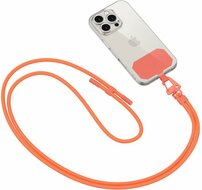 TechProtection Rope universeel draagkoord voor elke telefoon oranje