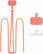 TechProtection Rope universeel draagkoord voor elke telefoon oranje