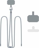 TechProtection Rope universeel draagkoord voor elke telefoon grijs