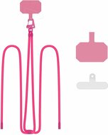 TechProtection Rope universeel draagkoord voor elke telefoon neon roze
