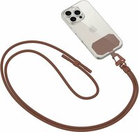 TechProtection Rope universeel draagkoord voor elke telefoon bruin