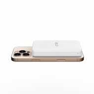 TechProtection Qi2 15 watt MagSafe draadloze powerbank 10000 mAh wit
