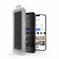 TechProtection Quick Set Privacy iPhone 12 Pro glazen screenprotector 2 pack
