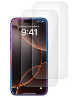 TechProtection Glass Fit iPhone 17 Pro / iPhone 17 screenprotector 2 pack