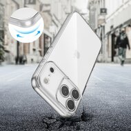 TechProtection Air iPhone 17 Pro hoesje transparant