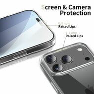 TechProtection Air Hybrid iPhone 17 Pro hoesje transparant