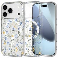 TechProtection Air MagSafe iPhone 17 Pro hoesje flowers