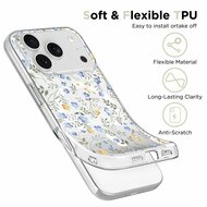 TechProtection Air MagSafe iPhone 17 Pro Max hoesje flowers
