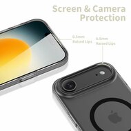 TechProtection MagSlim MagSafe iPhone 17 Air hoesje zwart