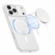 TechProtection MagSlim MagSafe iPhone 17 Pro hoesje transparant